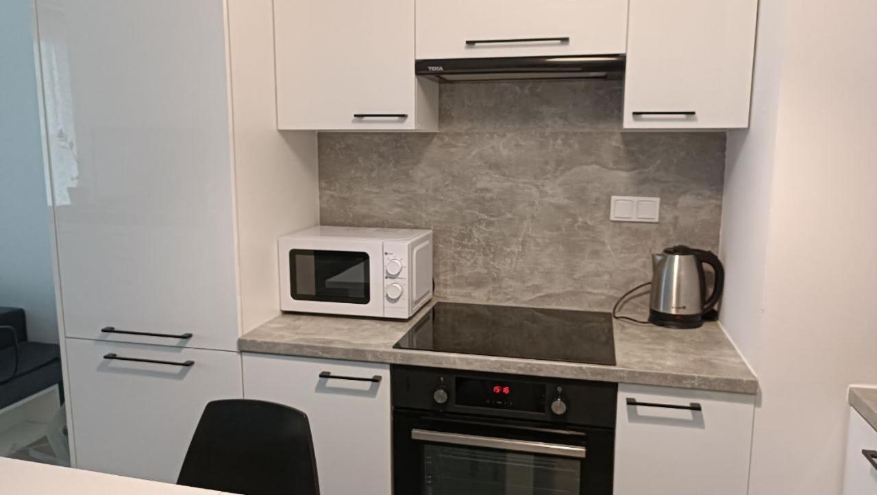 Apartment Z Ogrodkiem Na Warszawskiej Woli Varşova Dış mekan fotoğraf